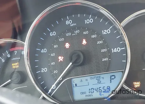 2014 Toyota Corolla Le из США, поврежденный, VIN 2T1BURHE2EC104746